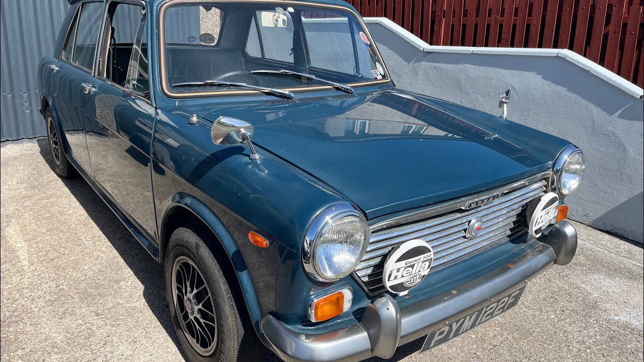 Morris MK2 1100 ADO16 one of only 24 left on uk roads. Potential Rally Car Look !!
