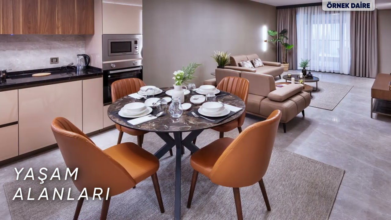 Sinpaş Kızılb&uuml;k 3+1 &Ouml;rnek  Daire - Finans Şehir Satış Ofisi