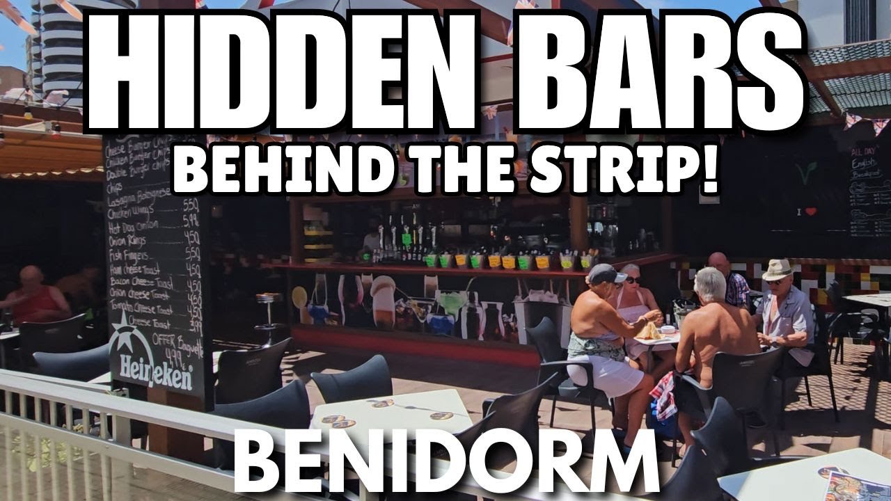 Benidorm Hidden Bars Behind the Strip! – Red Corner, Silver's, Churchills & more!
