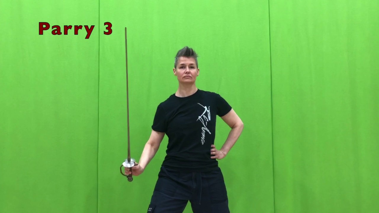 SWORD | Simple Sword Parries | BADC Swordwork practice