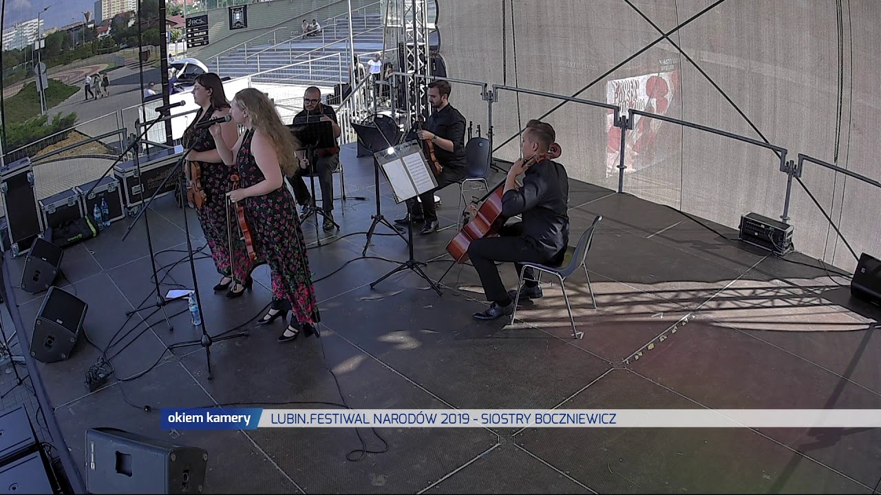 LUBIN. FESTIWAL NAROD&Oacute;W 2019 - SIOSTRY BOCZNIEWICZ
