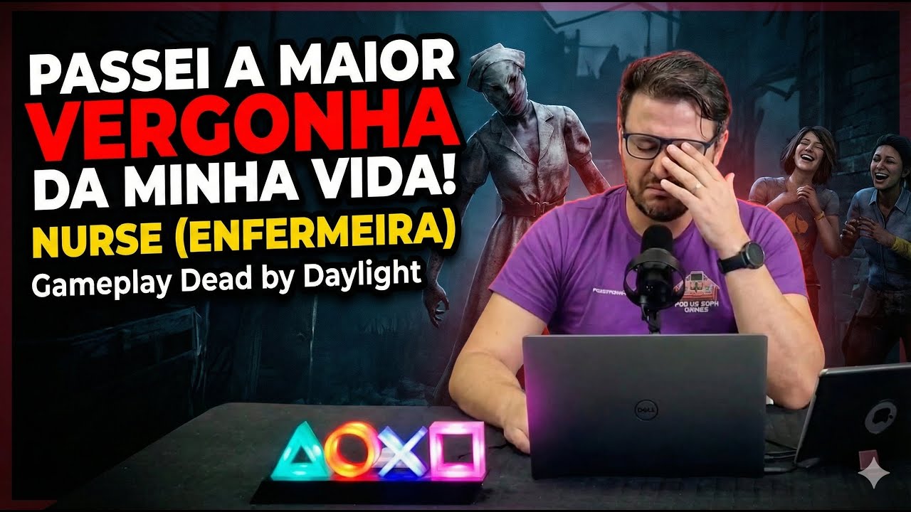 Gameplay Dead by Daylight: Minha Primeira Vez de Nurse (Enfermeira)