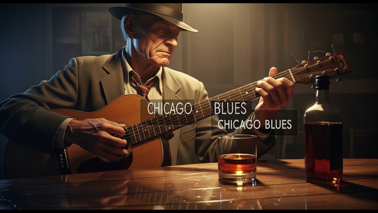 Chicago Blues Guitar Mix – Emotional Midnight Blues