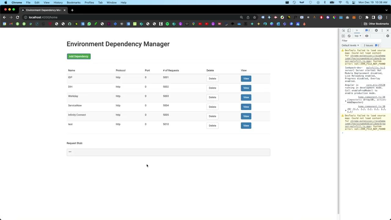 Mountebank demo with Node.js and Angular | Part 2