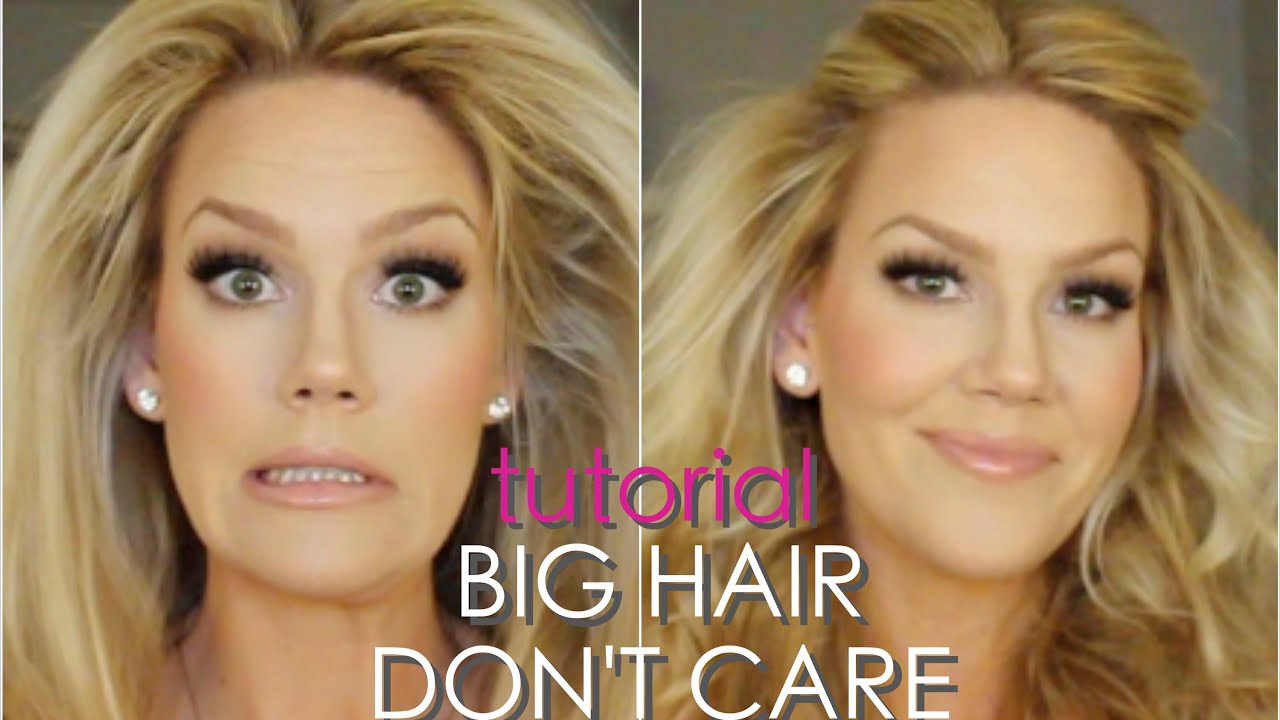 How To Get BIG HAIR! A Quick & Easy Tutorial