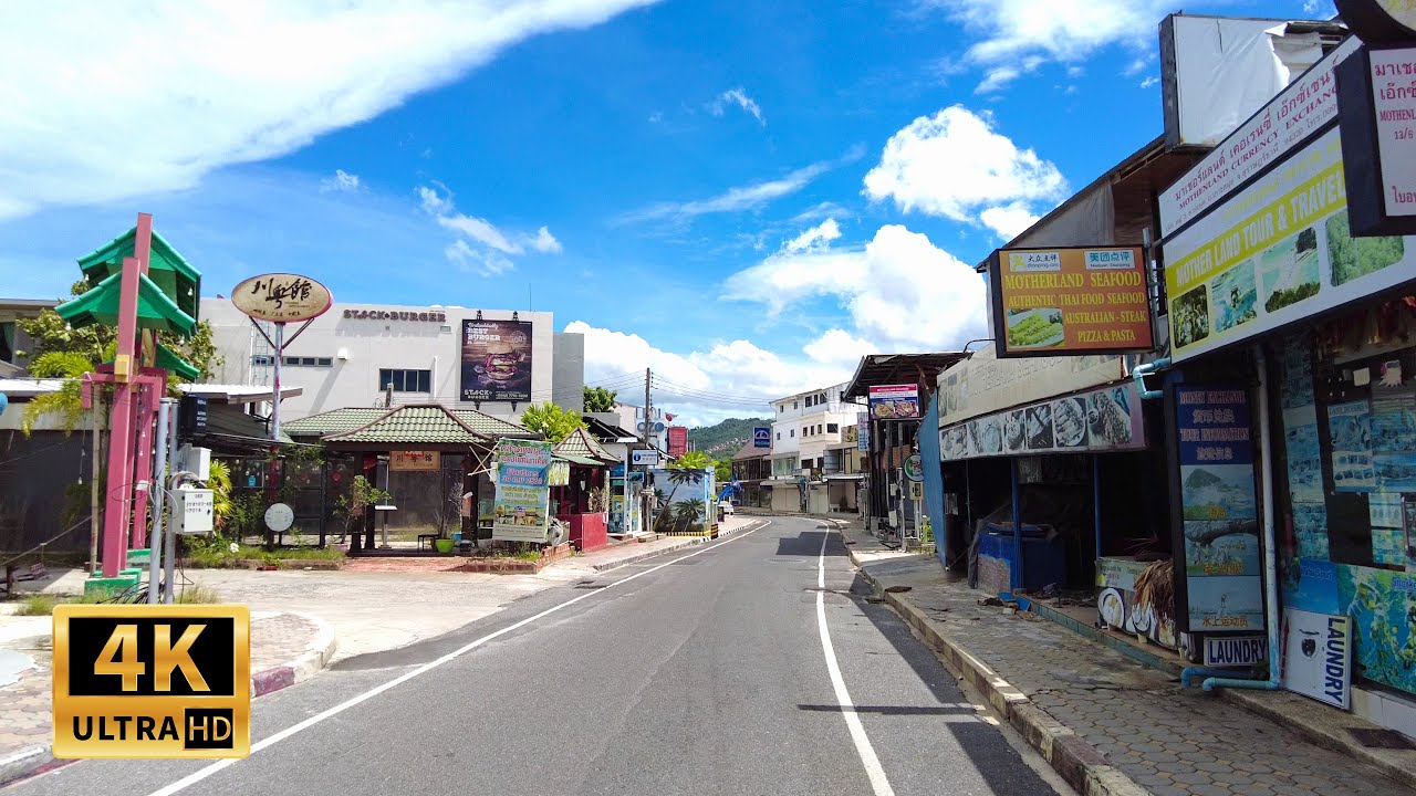 4K Walking tour - Koh Samui Chaweng walking street | Streets of Thailand