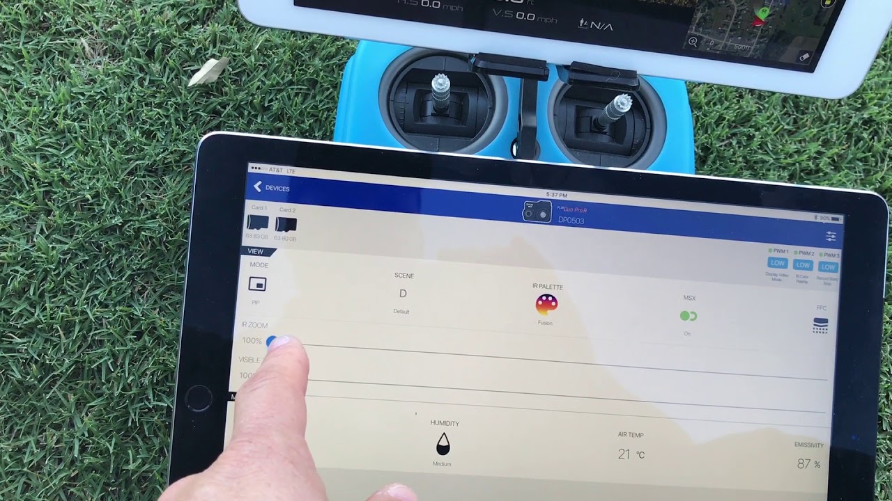 FLIR DUO PRO -R   bluetooth app overview