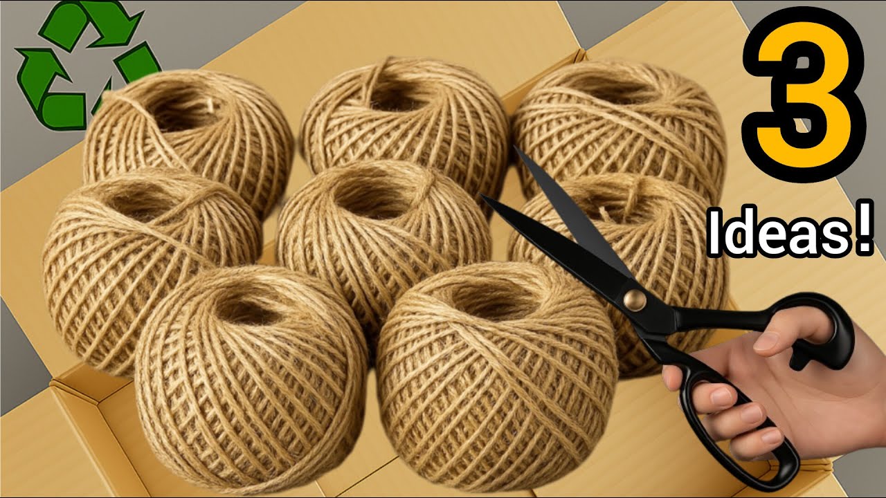 3 Magical Jute Rope Storage Basket Ideas/Easy Home Decor Projects