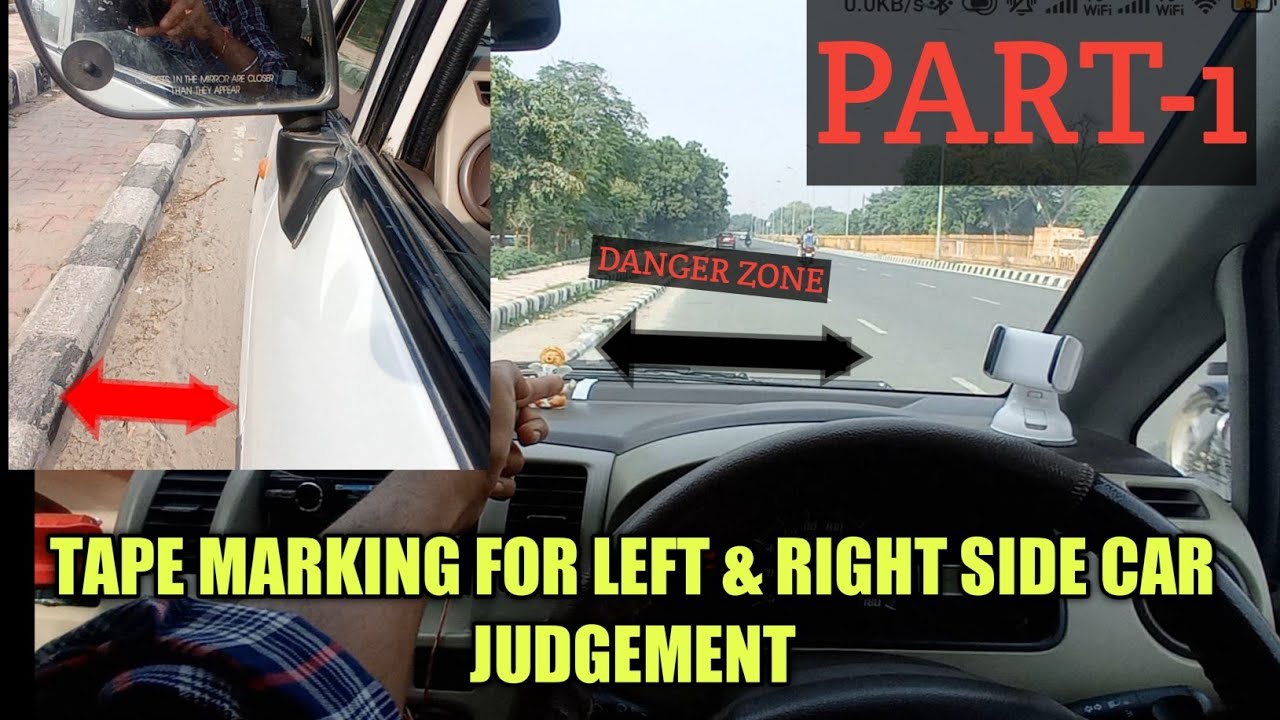 LEFT & RIGHT JUDGEMENT TAPE MARKING TRICK | PART -1| SUNNY DRIVE ZONE