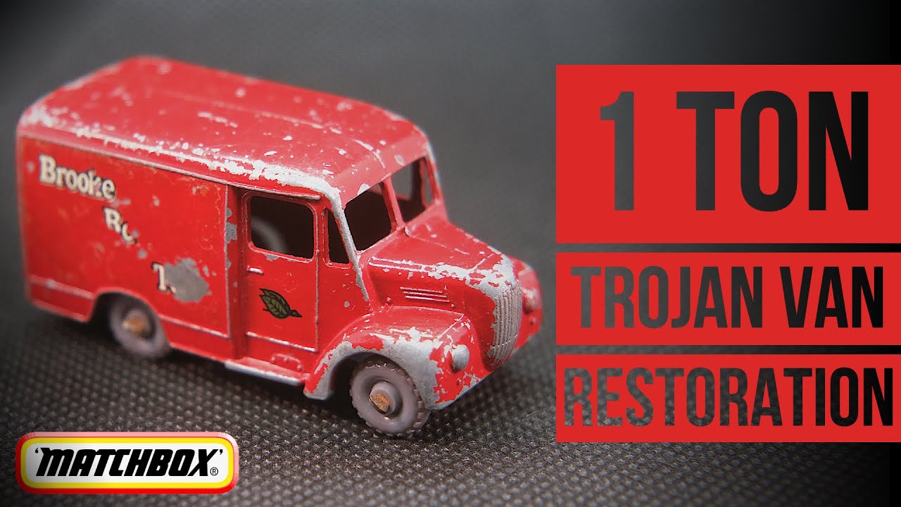 MATCHBOX restoration: 47A 1 Ton Trojan Van