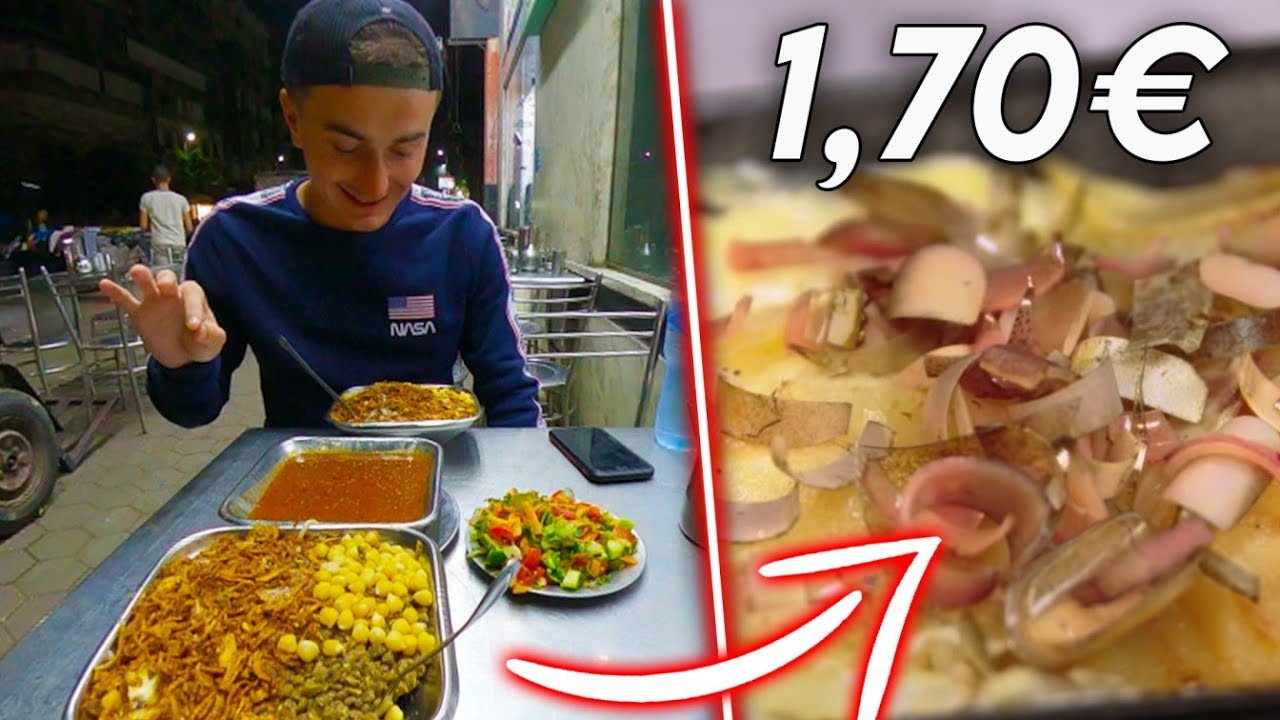 VLOG VOYAGE : Manger en Afrique pour 1,70&euro; 🇪🇬