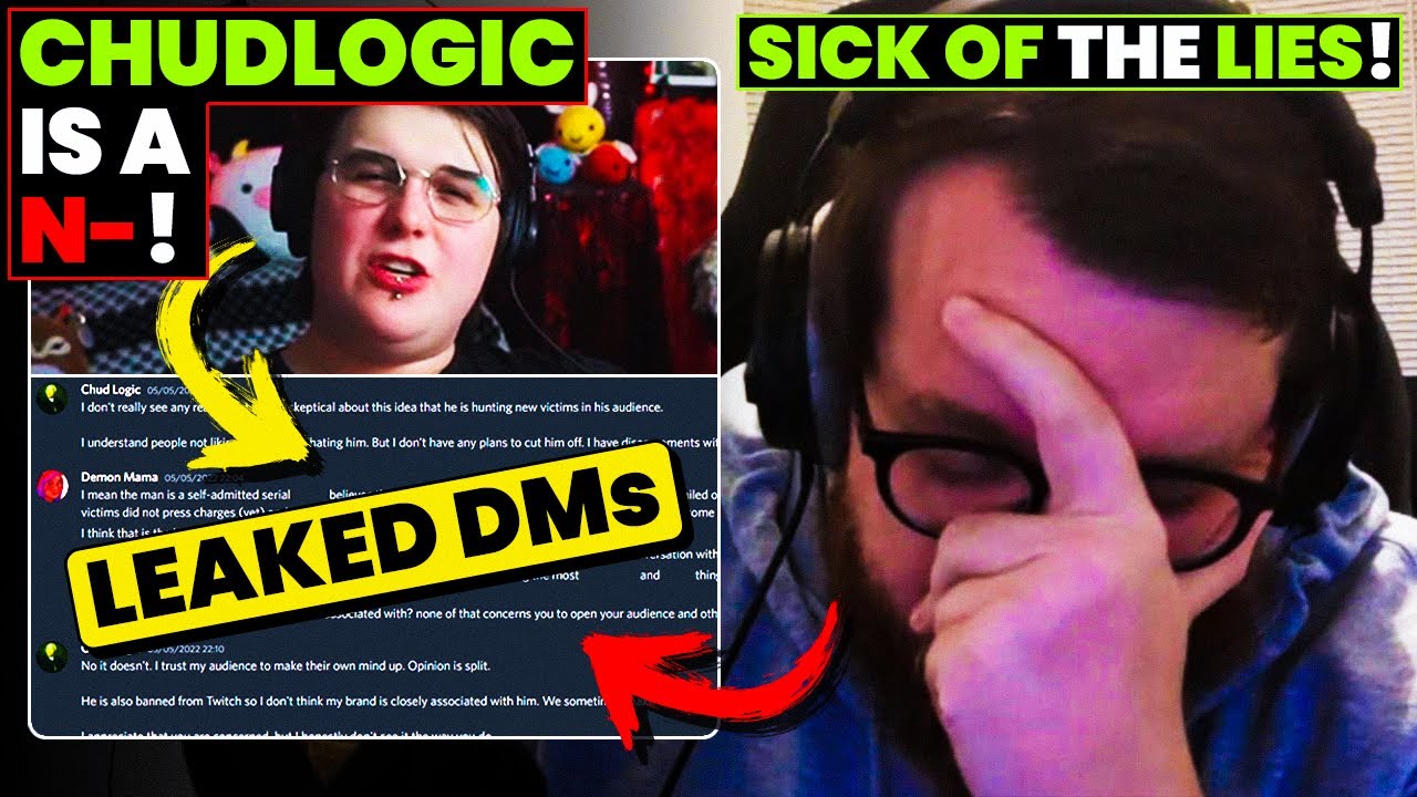 Chud LEAKS DMs To Combat Demonmama's Blatant Lies