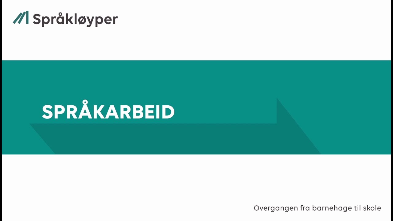 4 - Språkarbeid