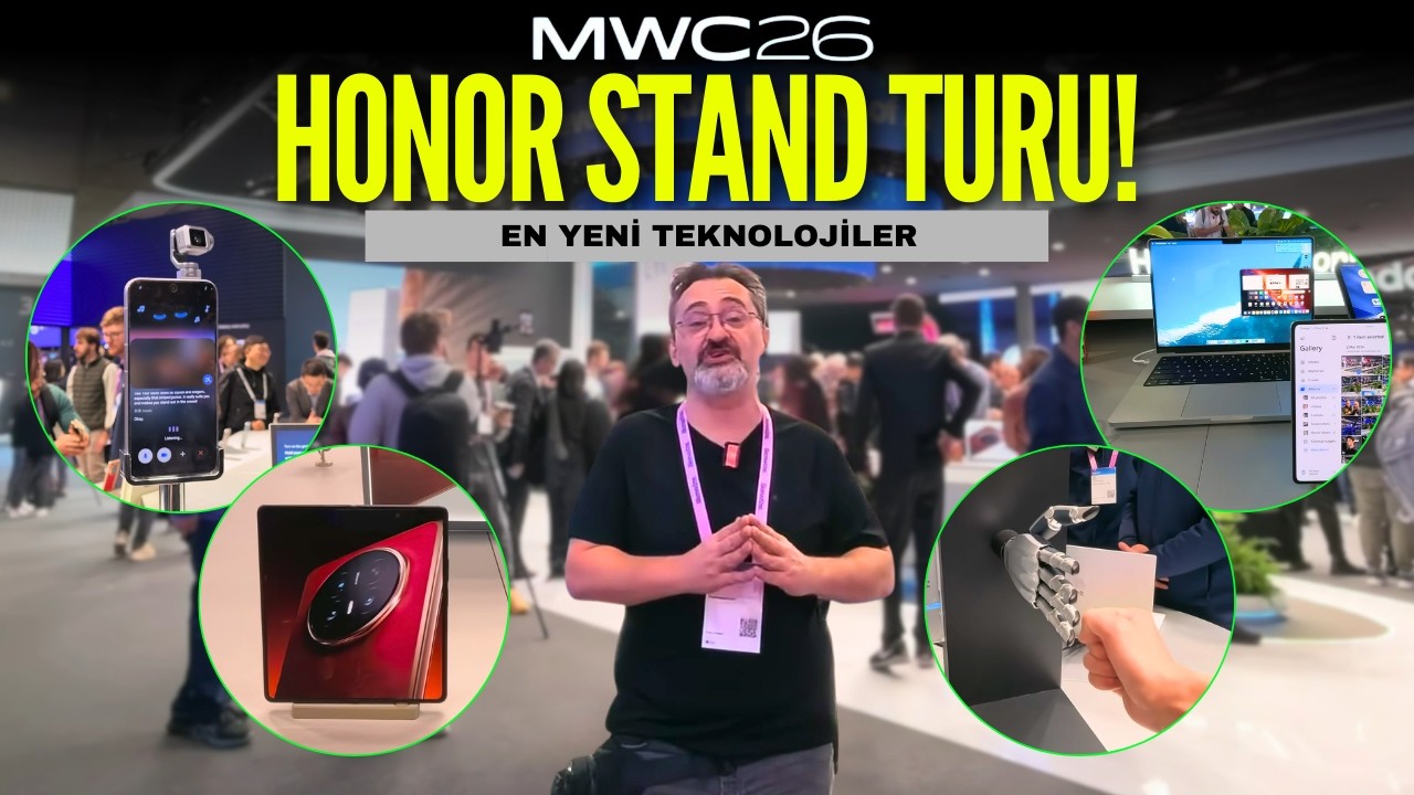 Honor Robot Phone’dan Magic V6’ya: Yapay zekayı hayata geçiren teknolojileri MWC 2026'da bulduk!
