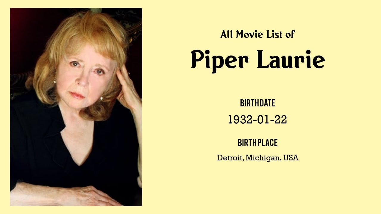 Piper Laurie Movies list Piper Laurie| Filmography of Piper Laurie