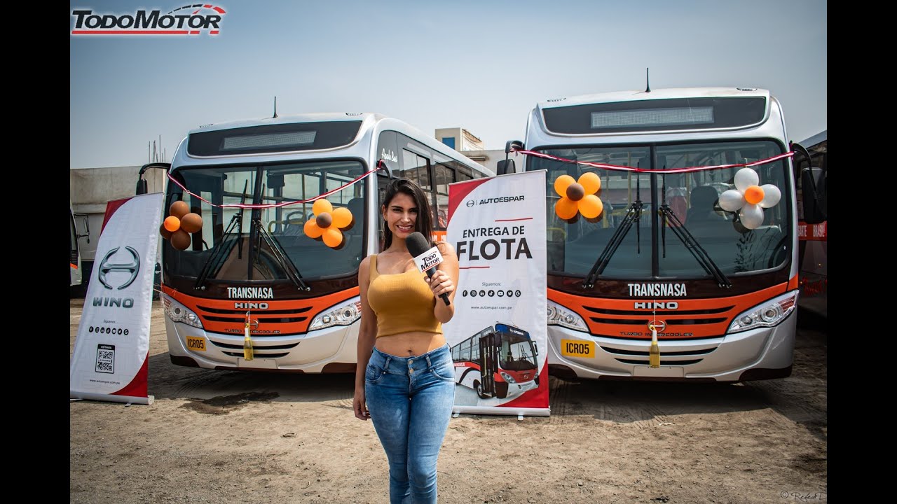 Hino Perú entrega Buses a TRANSNASA