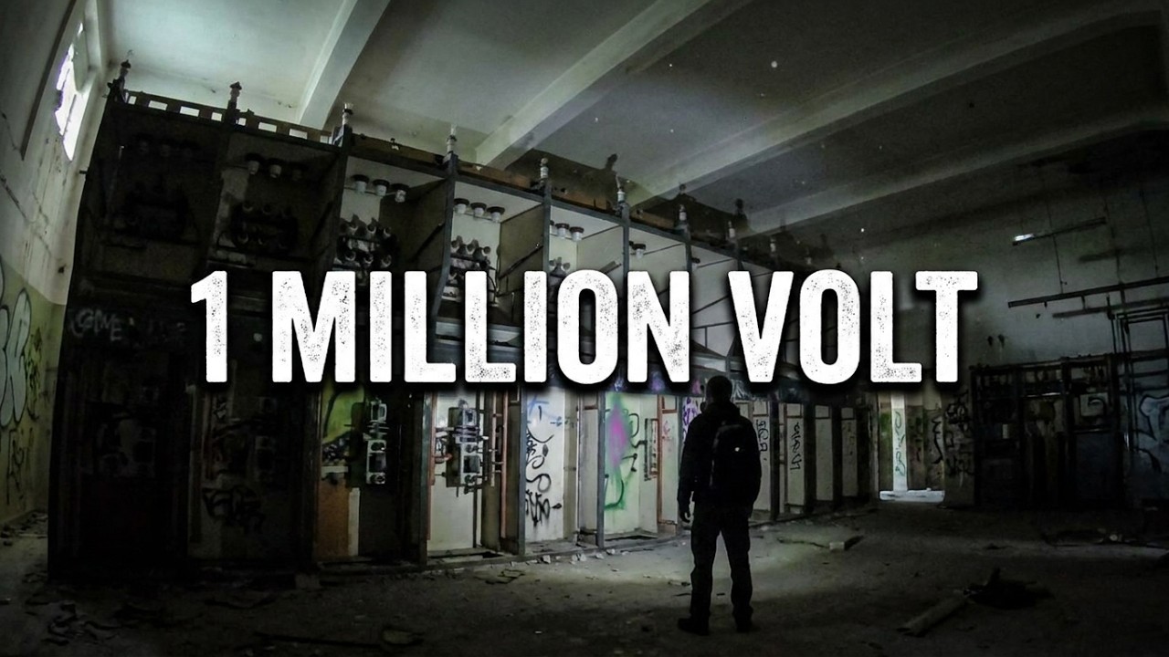 Das alte Chemiewerk Rüdersdorf - 1 Million Volt