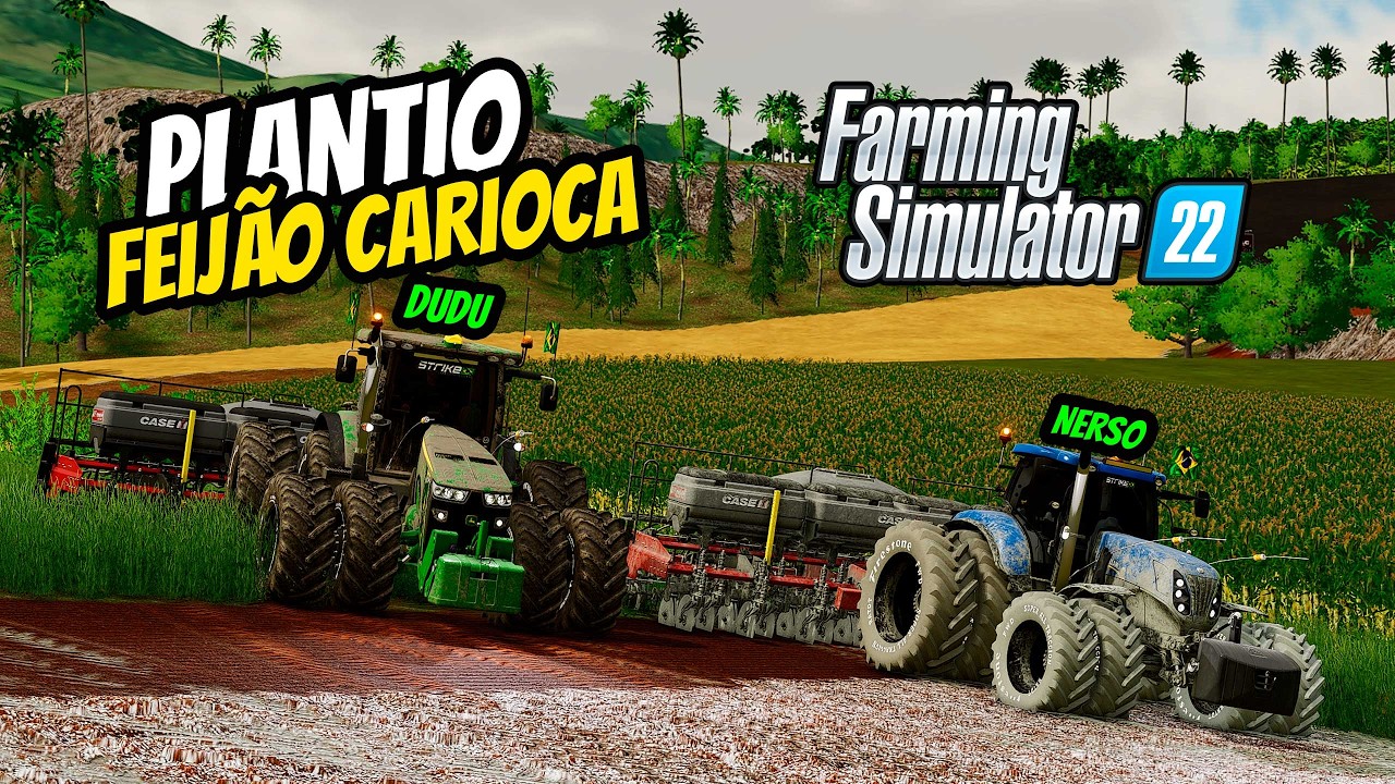 FARMING 22 | PLANTEI FEIJÃO CARIOCA NA FAZENDA no SUL DO BRASIL | FARMING SIMULATOR 22 #fs22
