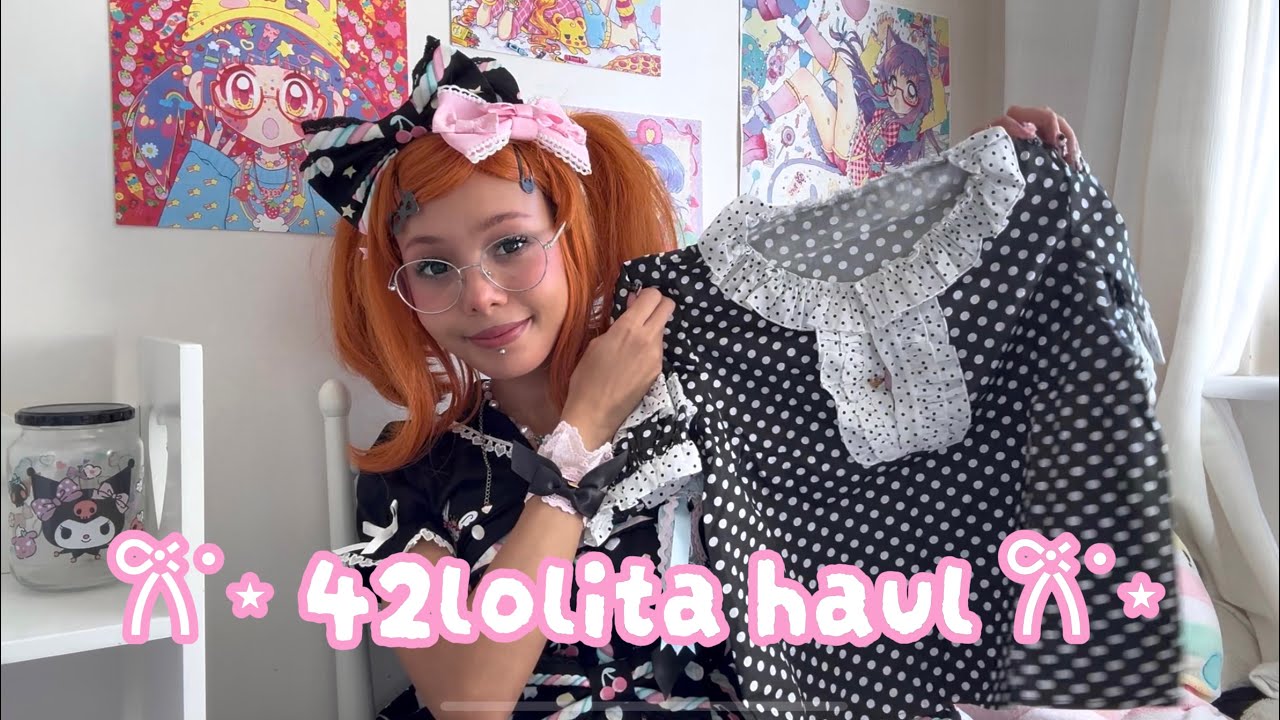 affordable sweet lolita haul ♡ 42lolita unboxing 𐙚˙⋆