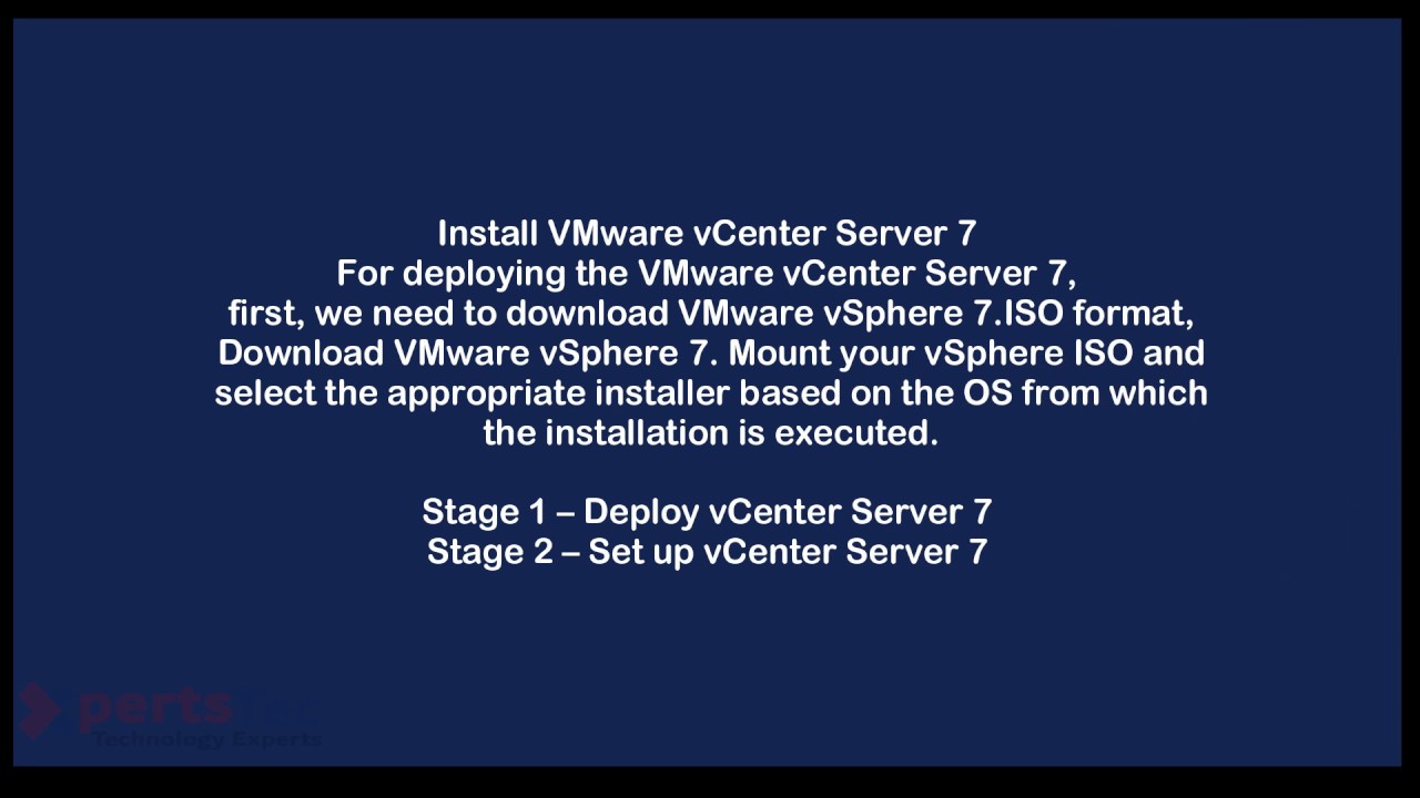 Deploy Vmware Vcenter Server Appliance 7.0 | VMware vCenter Server 7.0 Installation Guide Part 1
