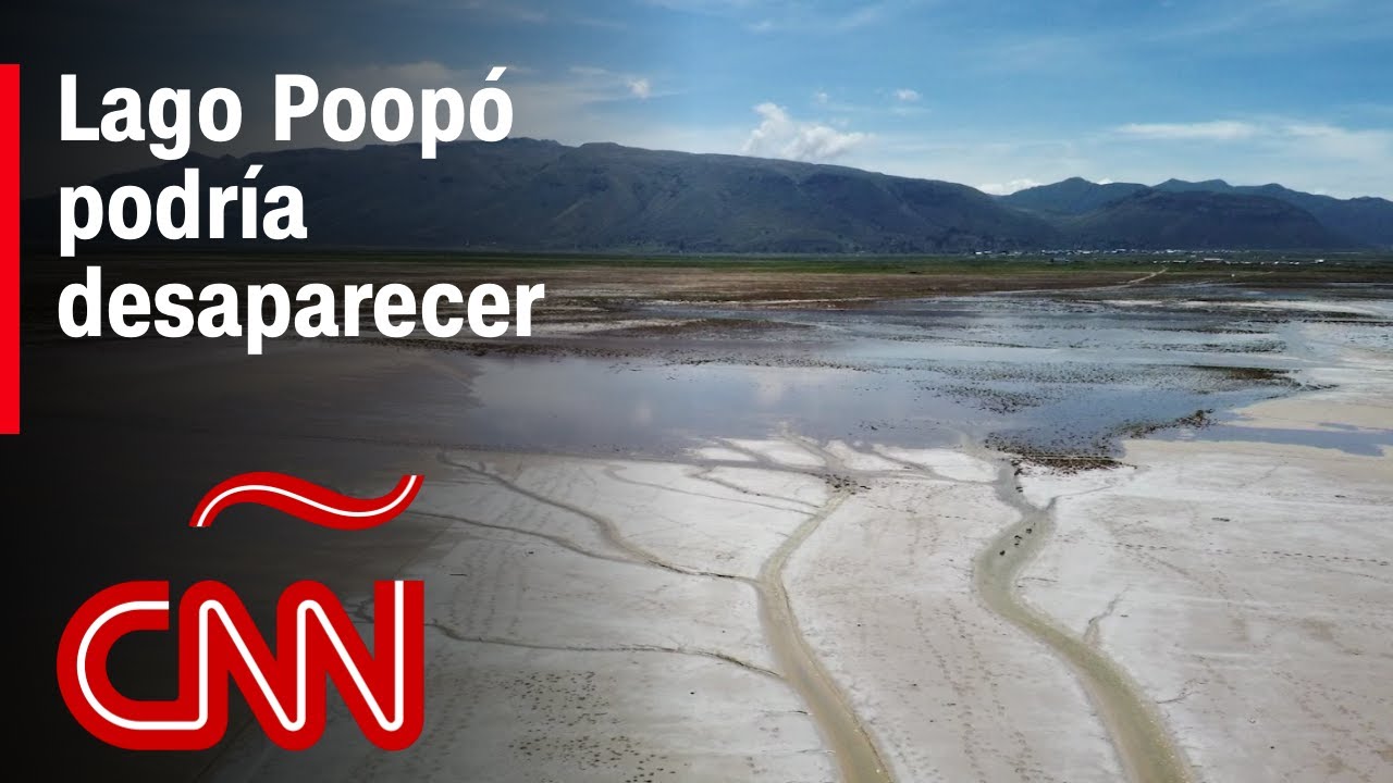 El lago Poopó de Bolivia corre peligro de desaparecer