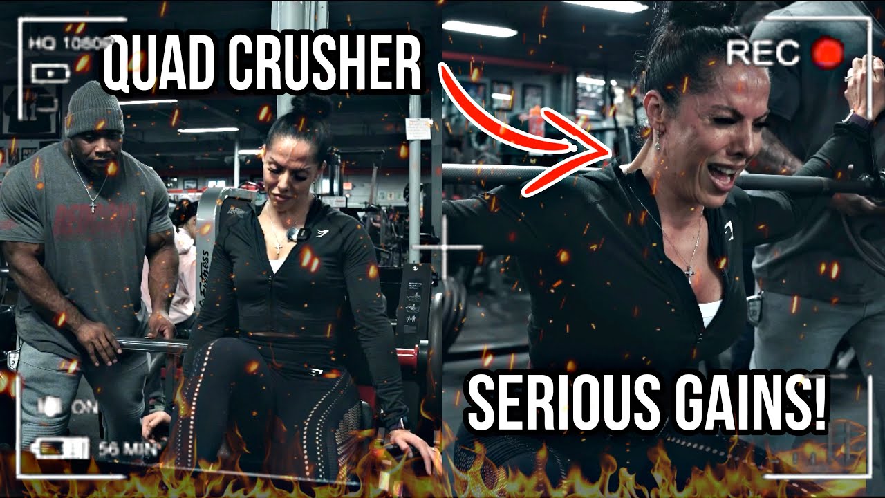 “Quad Crusher/ Serious Gains!”+ Maxx Charles