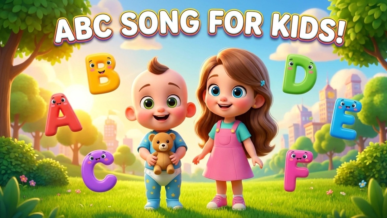 ABC Song For Kids | Fun Alphabet Song A-Z | ChipiToonsKids Rhymes