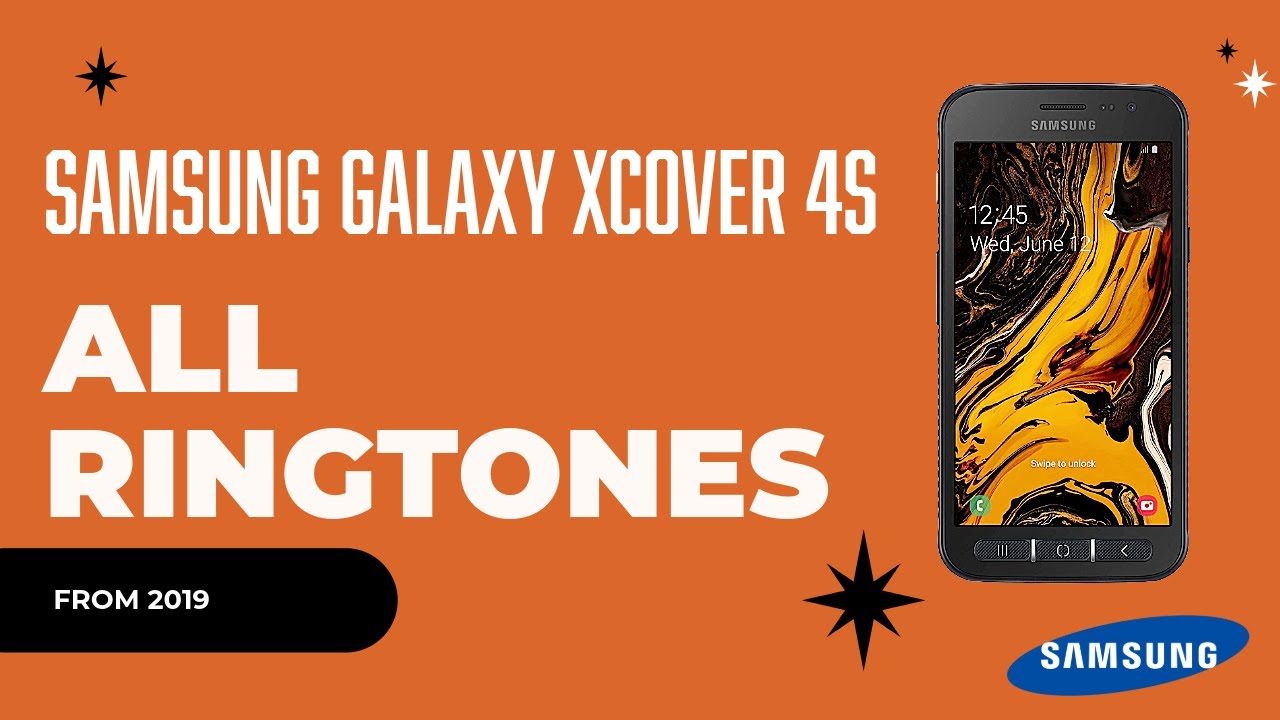Samsung Galaxy XCover 4s (from 2019) All Ringtones