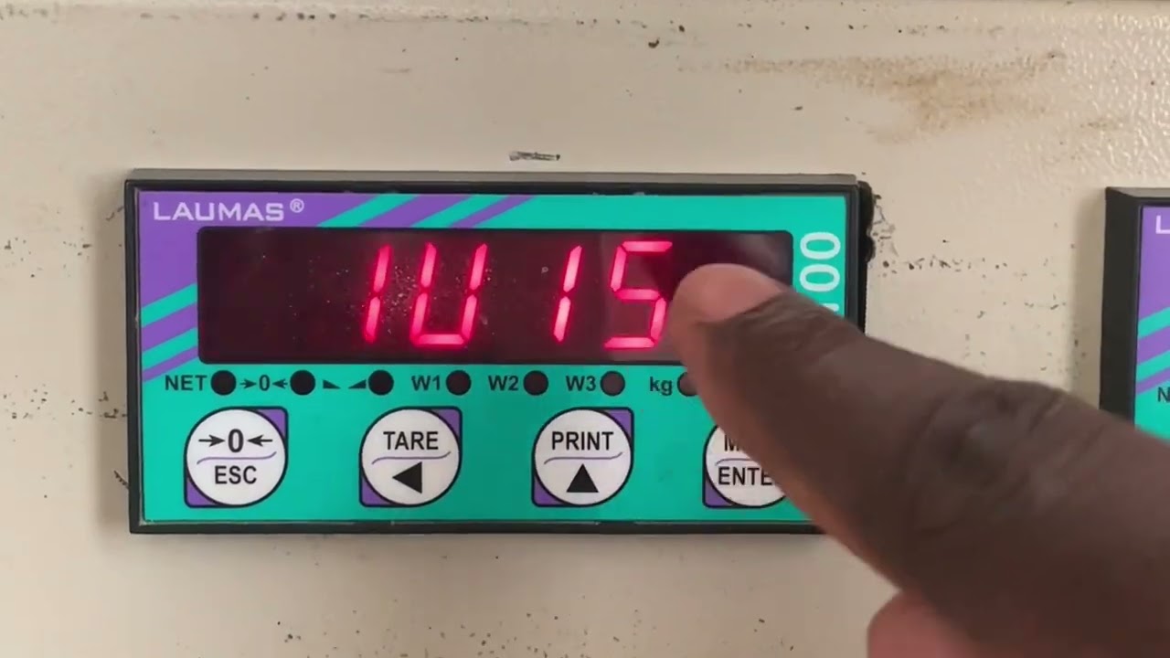 ضبط الدقة في عداد الموازين w100//w200 #fypシ