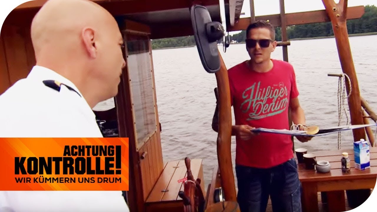 Wasserschutzpolizei hat mit Hobby-Kapitänen eine Menge Arbeit! | Achtung Kontrolle | kabel eins