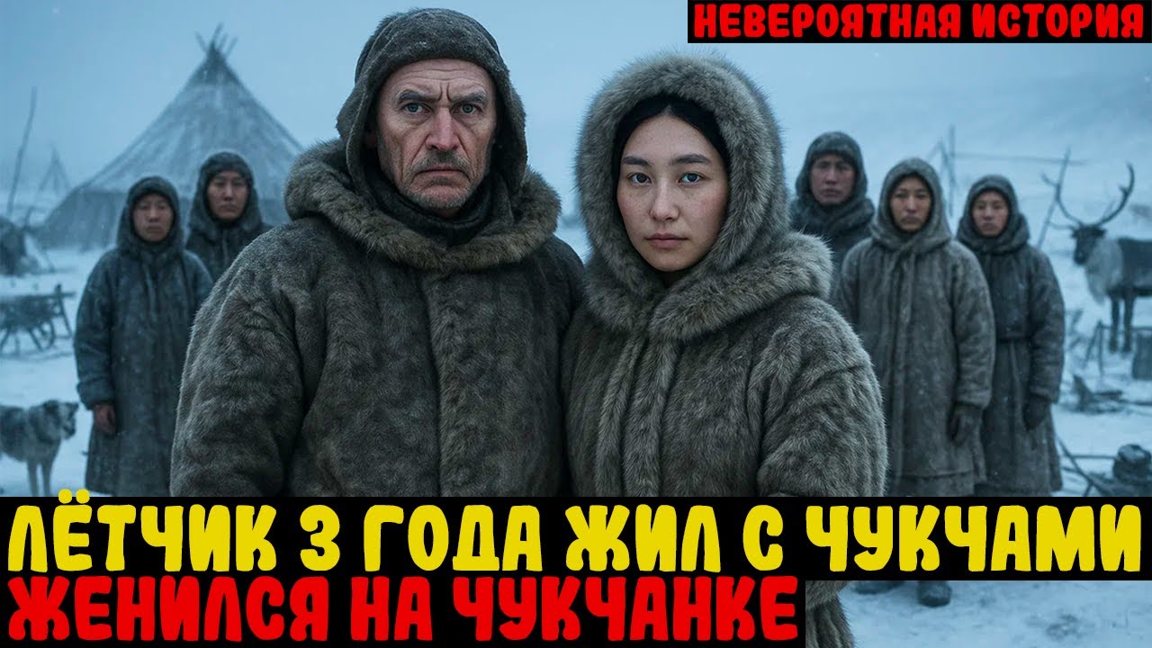 СОВЕТСКИЙ ЛЁТЧИК 3 ГОДА ЖИЛ С ЧУКЧАМИ | Невероятная история | СССР