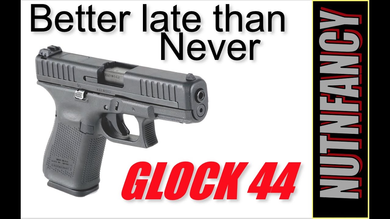 Glock 44 .22LR: Decades Late, Still Cool