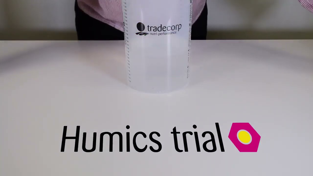 Humic Acid -Trail video by Tradecorp Spain.