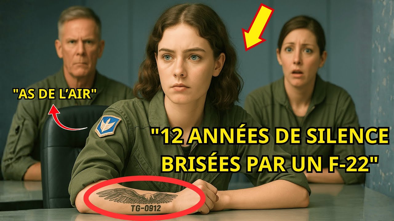 Pendant 12 Ans Elle a Caché Son Passé de Top Gun — Jusqu’à ce qu’un SOS d’un F-22 la Rappelle