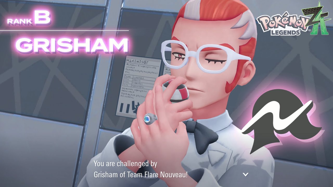 Rank A Promotion Battle VS Grisham - Pokémon Legends: Z-A