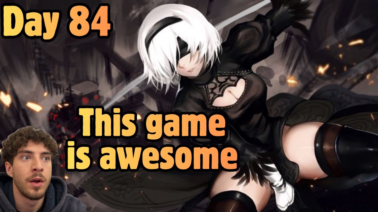 Day 84/100🔰NieR Automota Playthrough Part 2🔰This game is underrated asf🔰like & sub 4 more🔰join disc