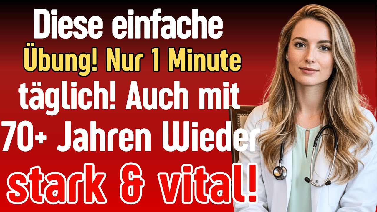 Nur 1 Minute täglich – Diese Übung macht Ihren Beckenboden stark wie mit 40 | Dr. Laura Baumgartn...