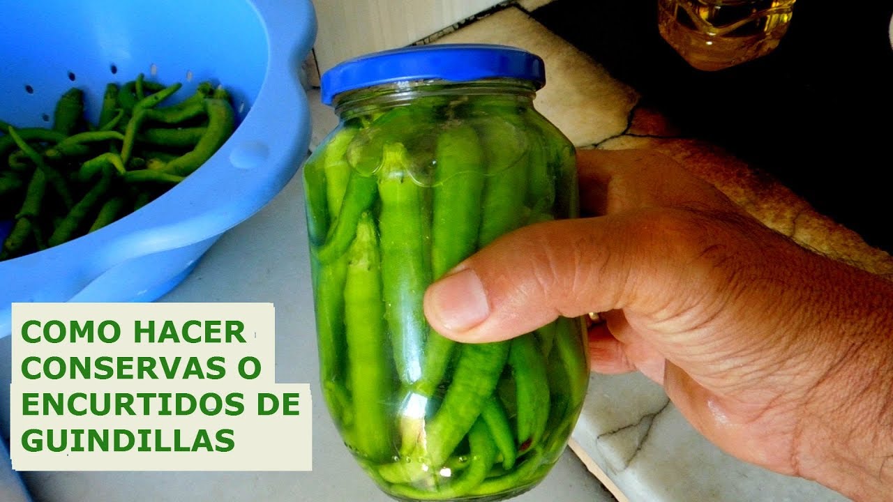 Conservas caseras | encurtir guindillas