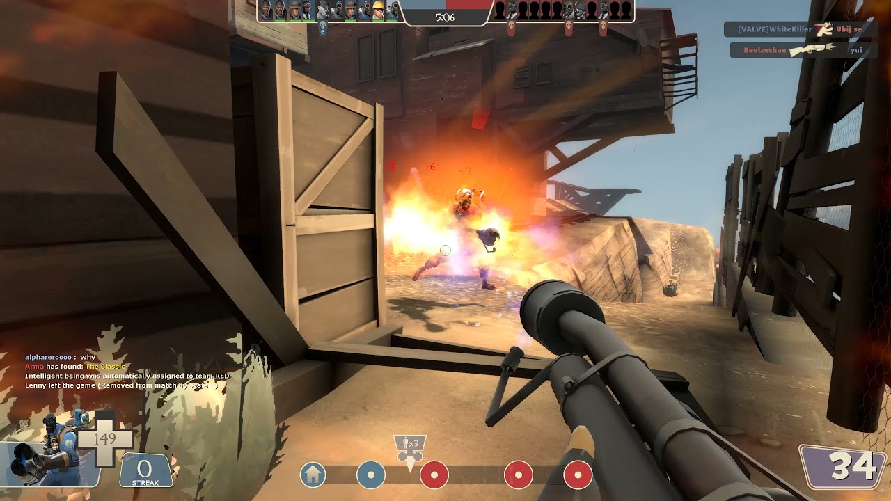 Team Fortress 2 Gameplay Pyro [Upward]  [2K/60 FPS] (No Commentary)