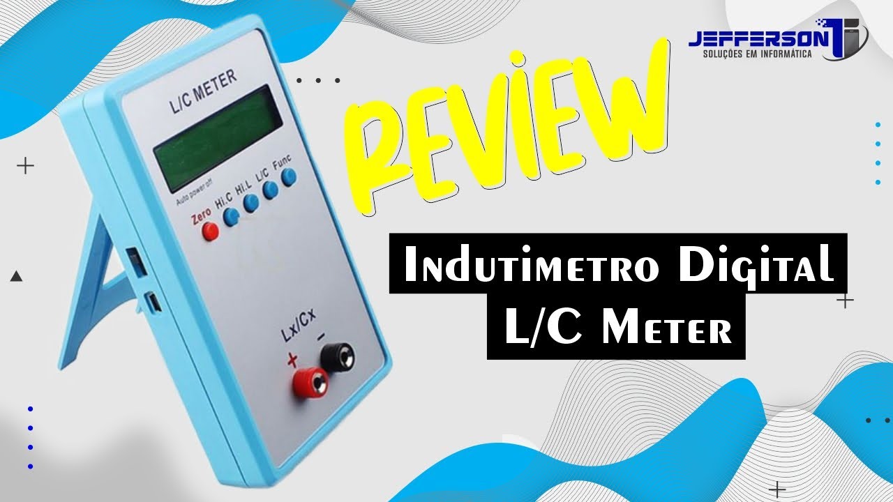 Indutimetro Digital L/C Meter LC200A Review #LCMeter #Review #Ferramenta #Medir
