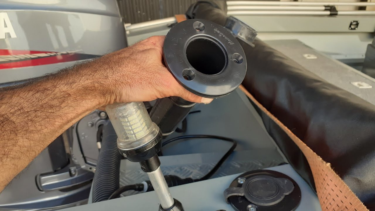 Como instalar porta varas em lanchas e barcos