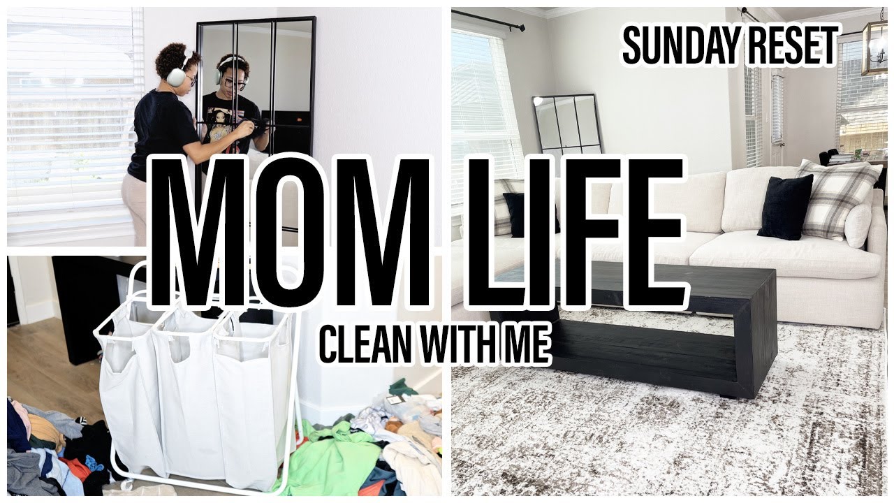 SUNDAY REST \\ MOM LIFE CLEAN WITH ME  \\  CLEANING MOTIVATION