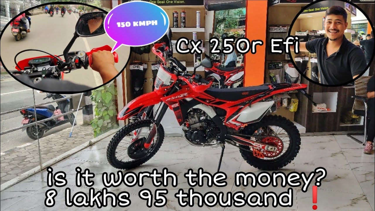 Cx 250r Efi 2022 full review | test drive | upgrades | euro standard | ft.hona dai 🔥
