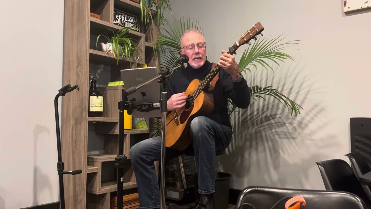 So long, Marianne -live folk performance Montreal Gerald van Gurp ￼￼