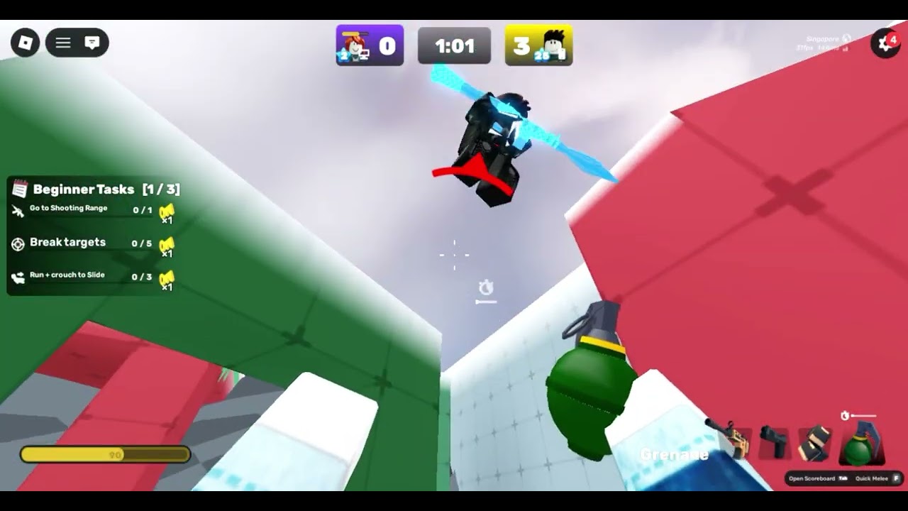 Roblox Rivals: NO WEAPON vs Rocket Launcher ENEMIES! (I Won? 😱)
