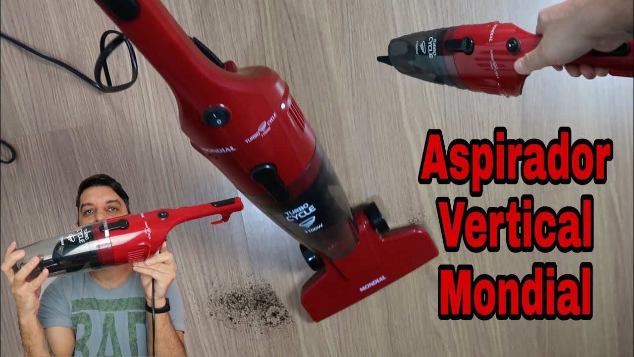 Aspirador Vertical Mondial Turbo Cycle - Unboxing + Resenha