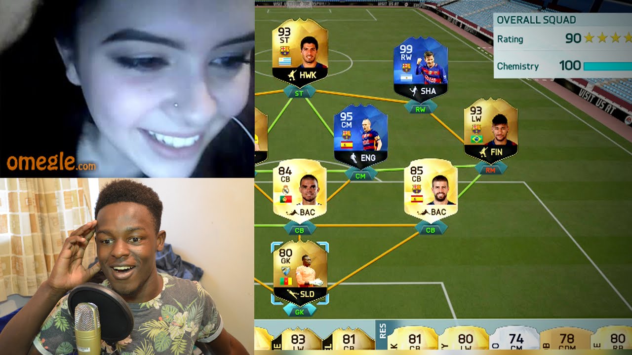 192 RATED FUT DRAFT ON OMEGLE!! - THE IMPOSSIBLE EXPERIMENT!