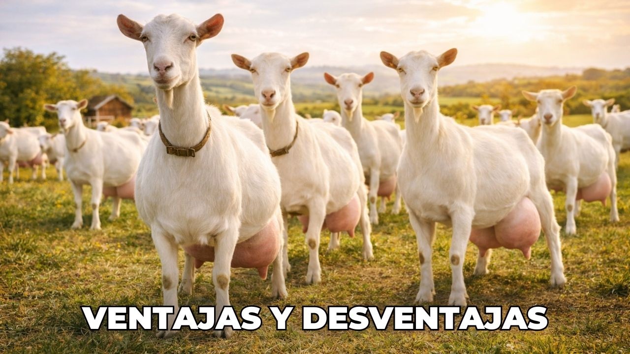 CABRAS Lecheras SAANEN 🤯 La Mejor Raza Caprina del MUNDO - Origen y características