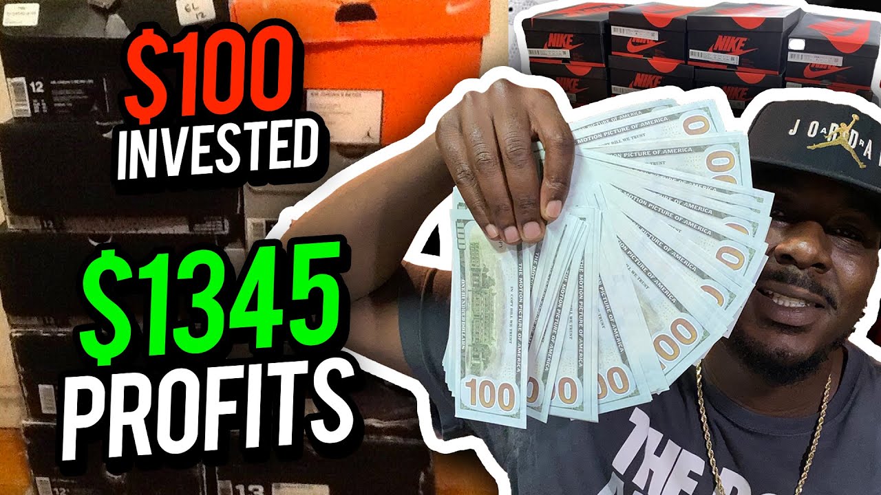 How to Flip Bricks - Im turning $100 to $1000 Reselling Brick Sneakers EP 1