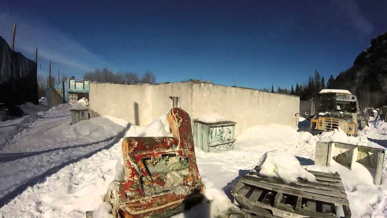Airsoft at Paintball Mountain in Thunder Bay, Ontario Canada March 5, 2016